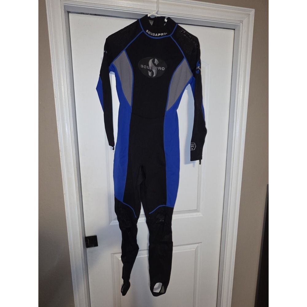 ScubaPro Women's Full Wetsuit Small Black & Blue